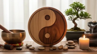Sự cân bằng hoàn hảo của âm dương ngũ hành là gì được thể hiện qua các biểu tượng tự nhiên.