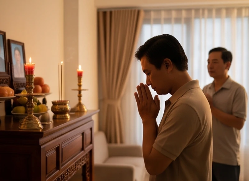 Có cần đọc văn khấn thành tiếng không: Quy tắc chọn âm lượng chuẩn 2 Khoảng cách phù hợp để người bên cạnh không nghe rõ nội dung lời khấn