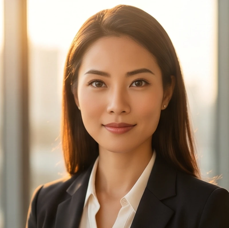 Cách xem tướng một người: Trình tự quan sát và ứng dụng thực tế 6 Ánh mắt trong trẻo kiên định kết hợp với gò má đầy đặn bộc lộ sự tự chủ và năng lượng sống tích cực