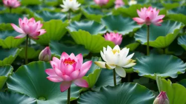 Ao sen nở rộ đầy hoa, hương thơm lan tỏa, báo hiệu may mắn, tài lộc