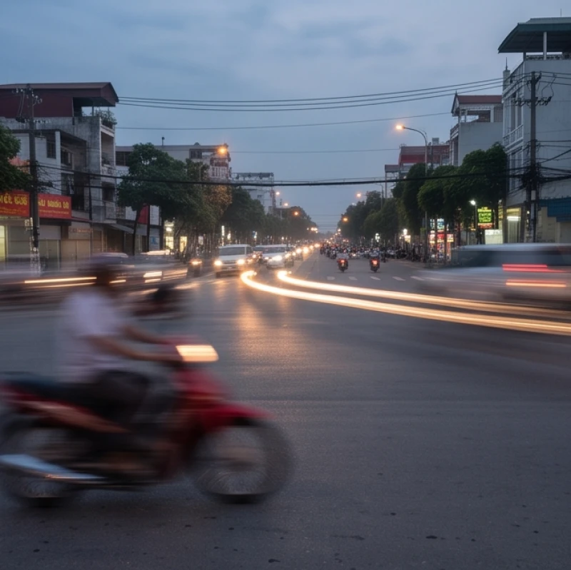 Mơ thấy tai nạn giao thông: Điềm báo, số may mắn và cách giải tỏa 2 Góc nhìn mờ ảo của một con phố nhộn nhịp tượng trưng cho sự mất kiểm soát khi căng thẳng tâm lý