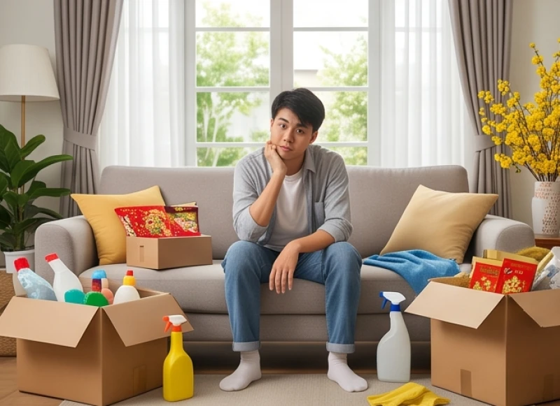 Mơ thấy chúc Tết: Giải mã chi tiết điềm báo và con số tài lộc 4 Trạng thái mệt mỏi vì khối lượng công việc dọn dẹp và mua sắm quá lớn trong những ngày cận Tết