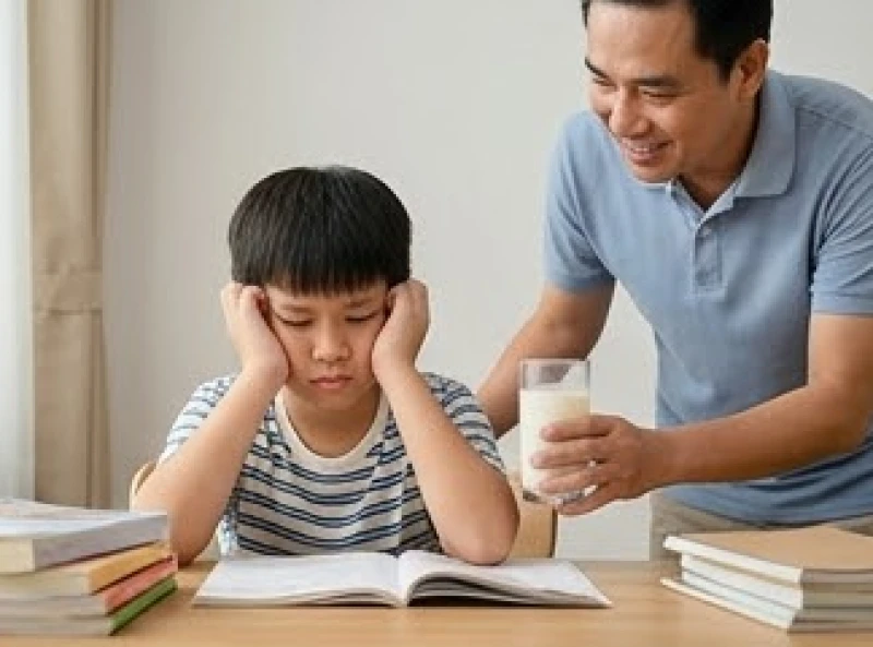 Tử vi tuổi Bính Thân 2016 năm 2026: Cẩm nang học tập & dâng sao 2 Cậu bé 10 tuổi gục đầu xuống bàn học vì áp lực bài vở nhưng được bố mẹ động viên kịp thời