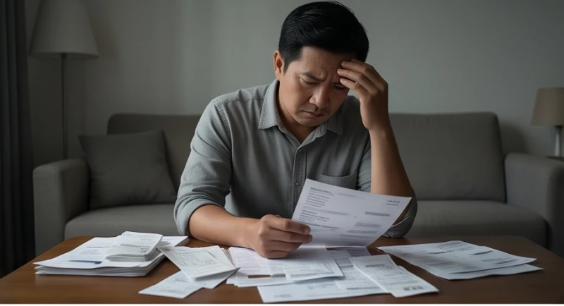 Mơ thấy mình đi đòi nợ: Giải mã vai chủ nợ & số may mắn 1 Người mệt mỏi nghĩ về giấc mơ thấy mình đi đòi nợ do áp lực tài chính bủa vây