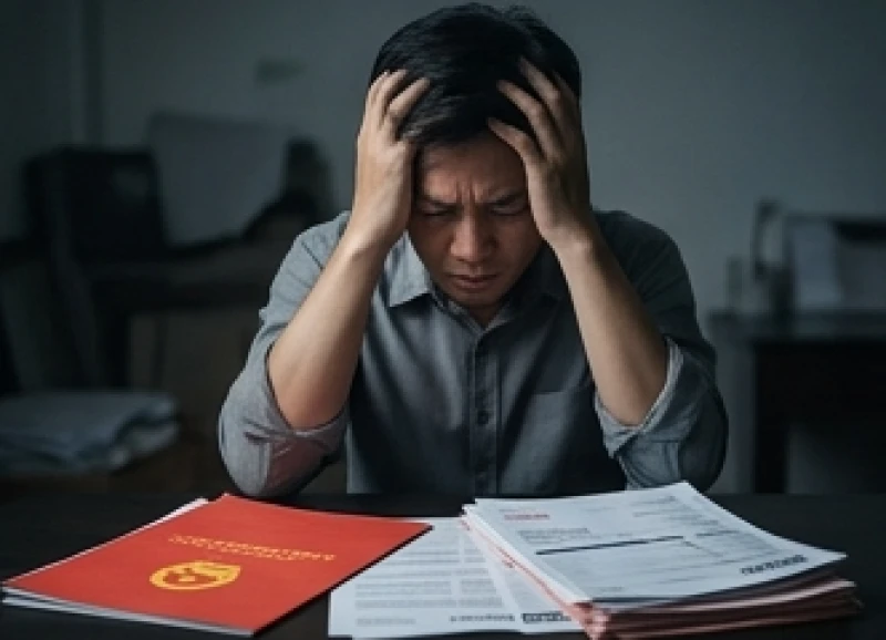 Mơ thấy bán đất: Điềm báo tài chính, tâm lý và bộ số may mắn 4 Cảm giác lo âu bủa vây khi mơ thấy bán đất vì nợ nần được thể hiện qua cái ôm đầu tuyệt vọng