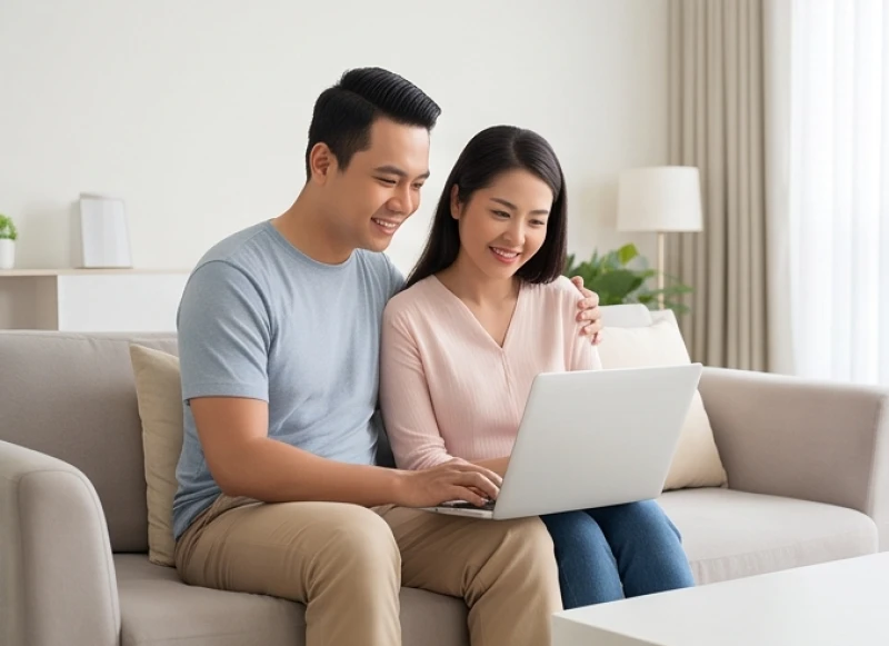 Cuộc trò chuyện chân thành giữa hai vợ chồng để chia sẻ áp lực tài chính và công việc
