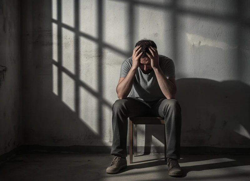Mơ thấy đi vượt biên: Giải mã điềm báo và sổ mơ may mắn 2 Bóng dáng người đàn ông gục đầu mệt mỏi trước những áp lực vô hình trong cuộc sống thực tại