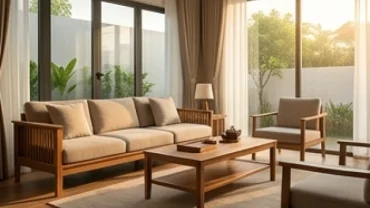 Không gian phòng khách hiện đại bố trí chuẩn phong thủy đón sinh khí cho gia chủ tuổi Ất Dậu 2005