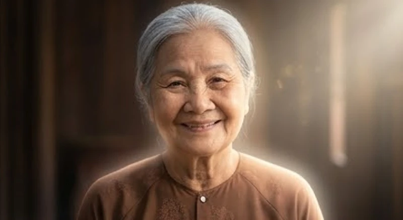 Mơ thấy bà nội đã mất hiện về: Điềm báo và lễ cúng cầu an 2 Khuôn mặt người bà phúc hậu mỉm cười rạng rỡ và ánh mắt đầy yêu thương mang đến niềm tin về sự bình an cho gia đạo