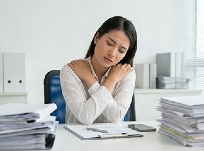 Người sở hữu bả vai bên cao bên thấp cảm thấy mệt mỏi vì phải gánh vác nhiều trách nhiệm trong công việc