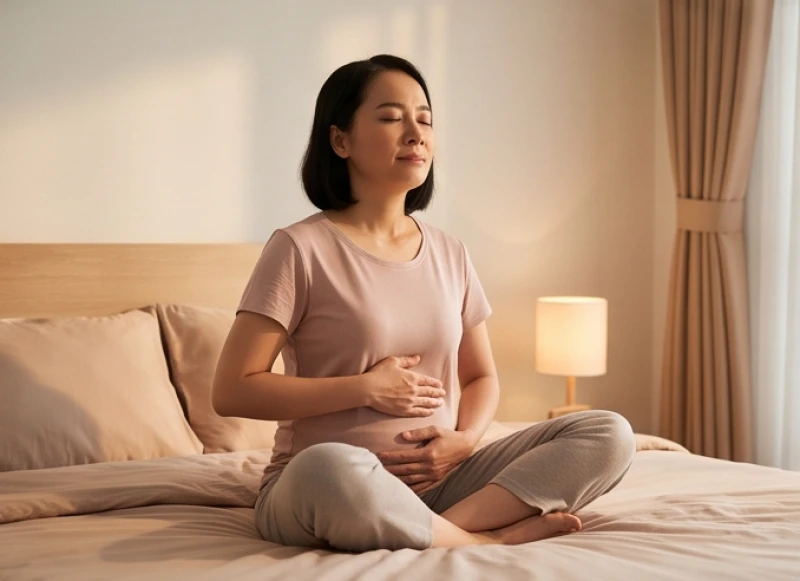 Kỹ thuật hít thở sâu và thư giãn giúp kích hoạt hệ thần kinh phó giao cảm để giảm căng thẳng.