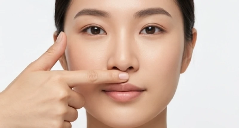Dùng ngón tay cái ấn nhẹ vào huyệt Thủy câu nằm ngay trên rãnh nhân trung để sơ cứu người bị ngất xỉu