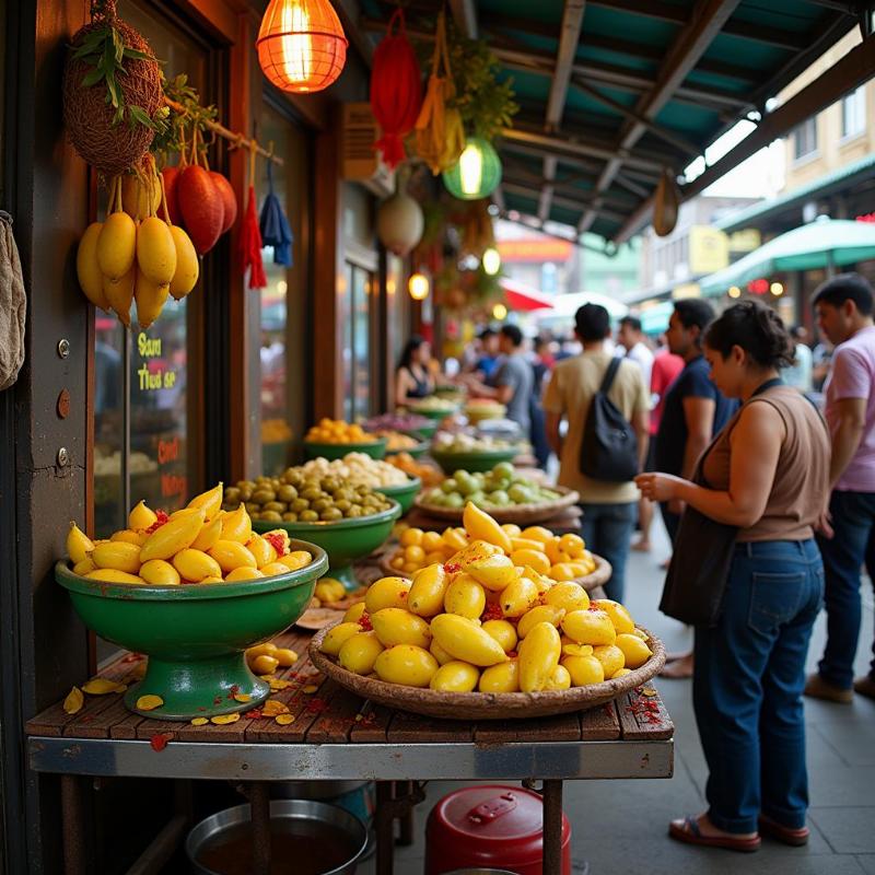 Mơ thấy bán cóc dầm chua ngọt