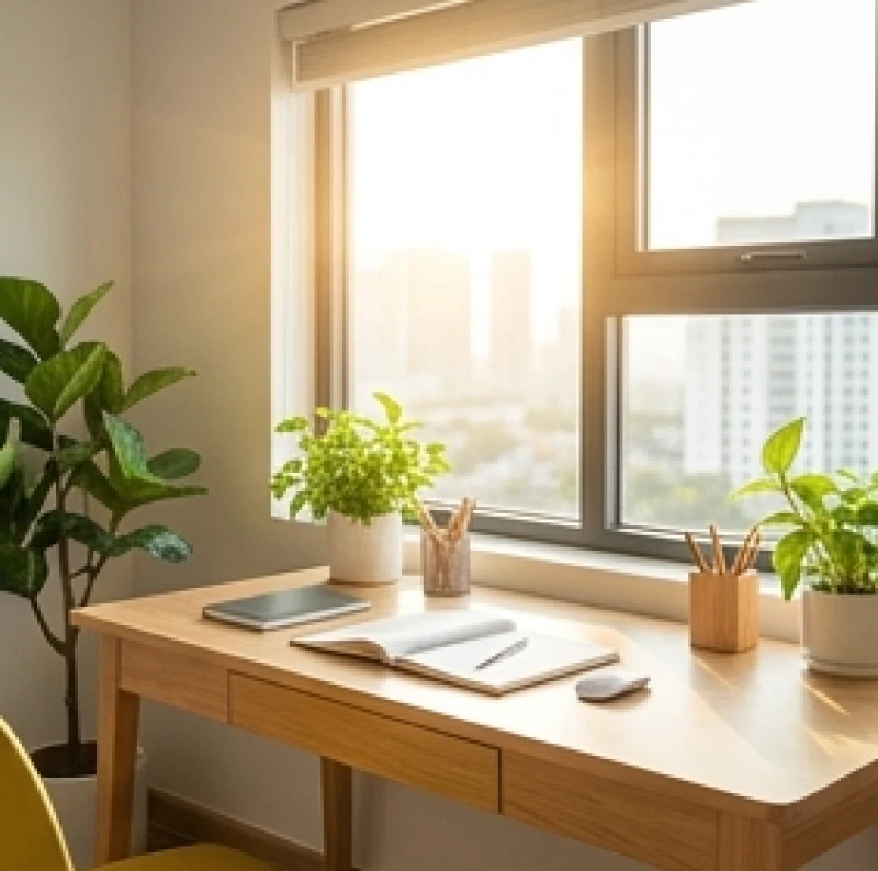 Hướng bàn học hợp tuổi Sửu: tọa độ Văn Xương và cách hóa giải 3 Bàn học hướng Đông Nam ngập tràn ánh sáng tự nhiên cho người Đông Tứ Mệnh