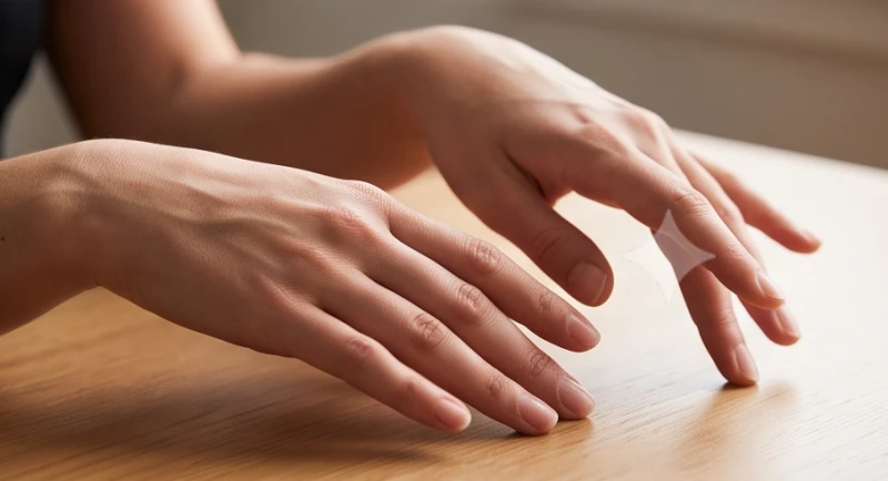Hình dáng bàn tay hình nón thon dài đặc trưng của người có tâm hồn nghệ thuật