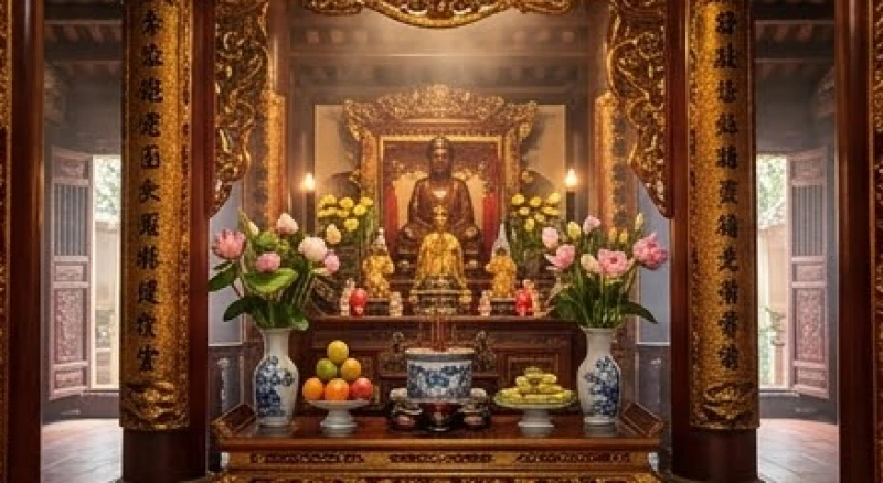 Văn khấn Văn Xương Đế Quân: Bài khấn thi cử và sắm lễ chuẩn 6 Ban thờ trang nghiêm tại Đền Ngọc Sơn là nơi nhiều gia đình đến dâng hương cầu khoa cử trước kỳ thi