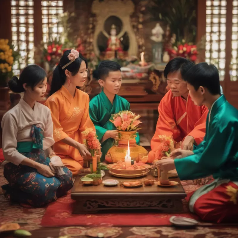 Bàn thờ gia đình Việt