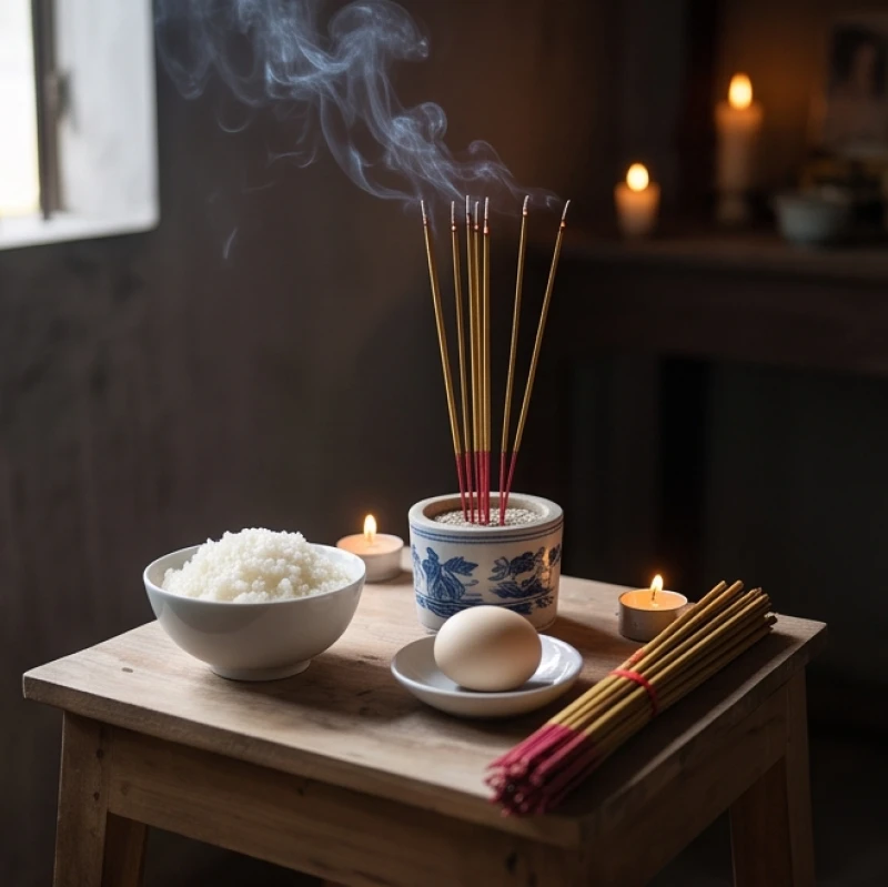 Văn khấn lễ ba ngày chuẩn phong tục: Sắm lễ và trình tự cúng 2 Không gian thờ cúng trang nghiêm dành cho người mới mất trong ba ngày đầu tiên mang ý nghĩa an ủi