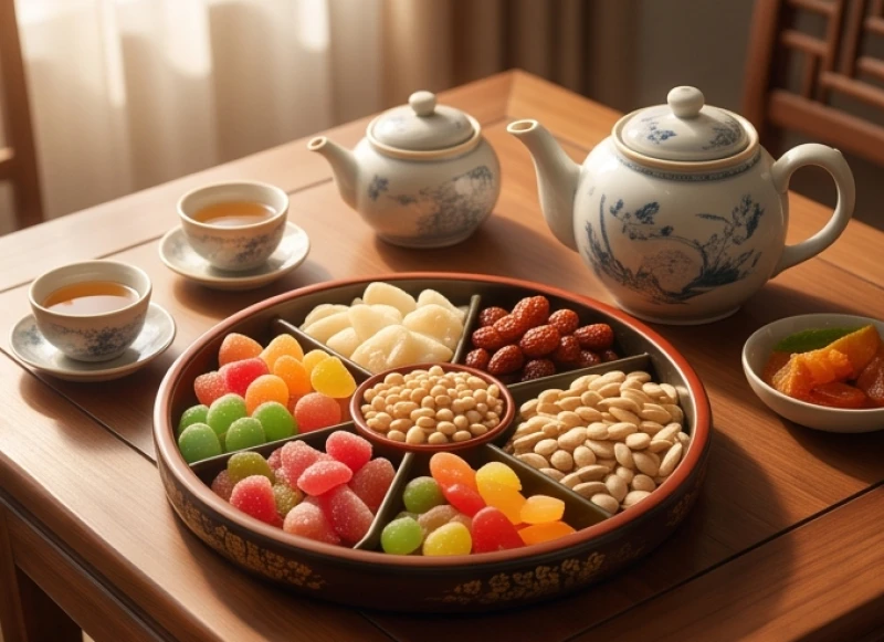 Tuổi Thìn kiêng gì trong ngày Tết: Chi tiết theo từng nạp âm 3 Khay mứt Tết truyền thống và ấm trà nóng sẵn sàng đón những vị khách xông nhà hợp tuổi