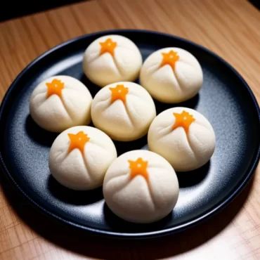 Bánh bao xếp đĩa