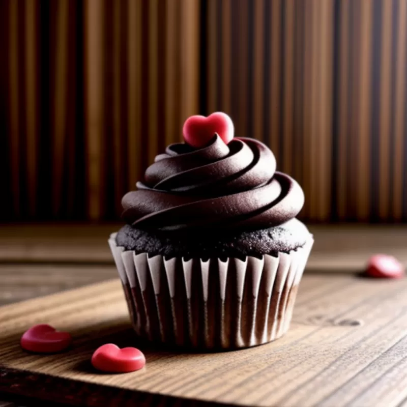 Bánh Cupcake Valentine Socola