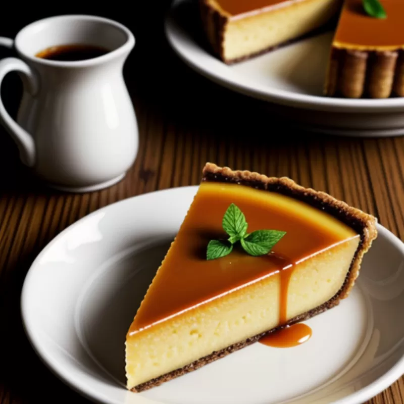 Bánh flan bí đỏ