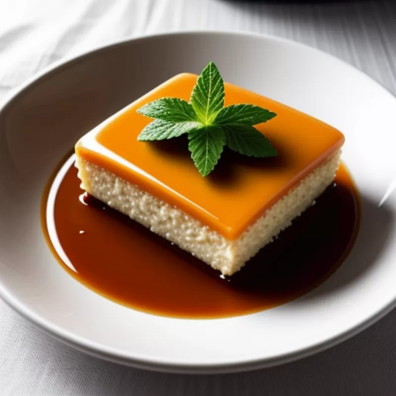 Bánh flan sữa mẹ