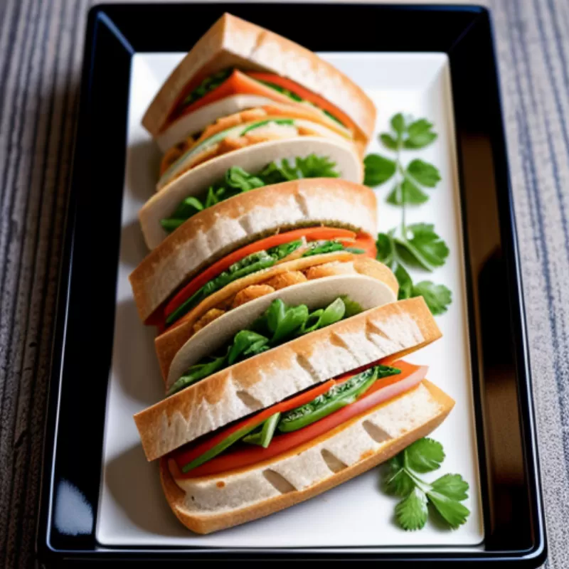 Bánh mì cánh gà nướng mật ong