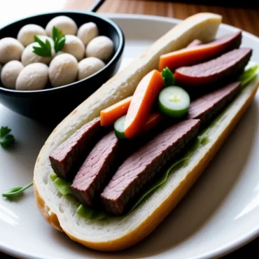 Bánh mì thịt bò