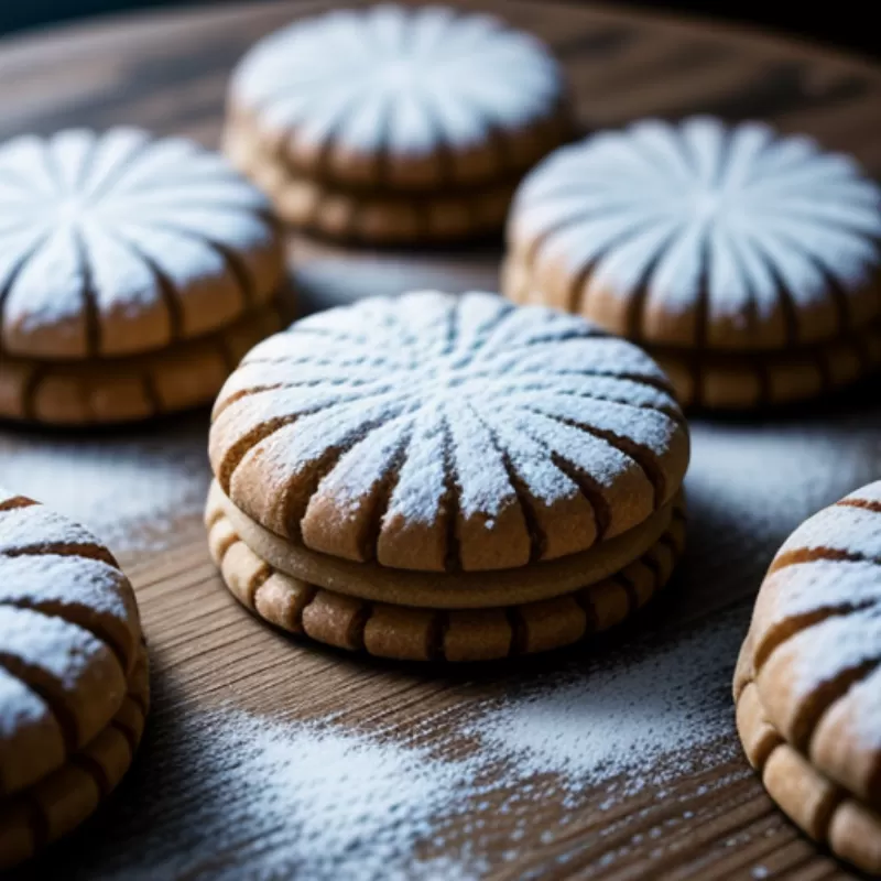 Bánh quy nứt nẻ Crinkle Cookies