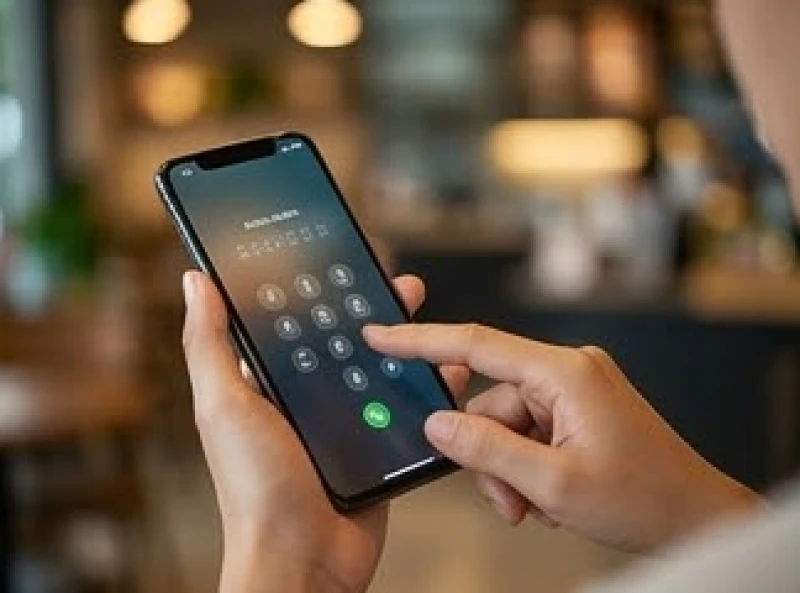 Màn hình điện thoại hiển thị mã bảo mật và cảnh báo không truy cập các đường link lạ.
