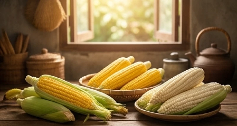 Mơ thấy bắp ngô: Giải mã điềm báo theo ngữ cảnh và số may mắn 1 Bắp ngô vàng óng và ngô nếp dẻo thơm tượng trưng cho sự no ấm khi mơ thấy bắp ngô