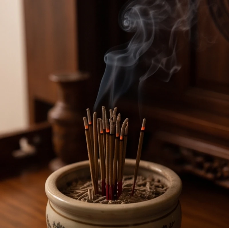 Cháy bát hương là điềm gì: Giải mã hóa âm hóa dương và bài khấn 3 Bát nhang hóa âm tỏa khói đen mịt mù từ dưới đáy lớp tro nén chặt thiếu oxy