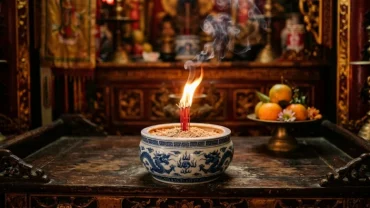 Hiện tượng bát hương thần tài bốc cháy là điềm gì và cách xử lý phong thủy chuẩn