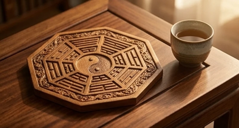 Đồ hình Bát quái với cung Đoài và cung Cấn phân định hướng tốt cho nhóm Tây tứ mệnh