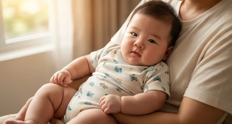 Mơ thấy bế em bé: Giải mã điềm báo và con số may mắn 3 Cậu bé trai bụ bẫm đáng yêu nằm ngoan ngoãn trong vòng tay người lớn