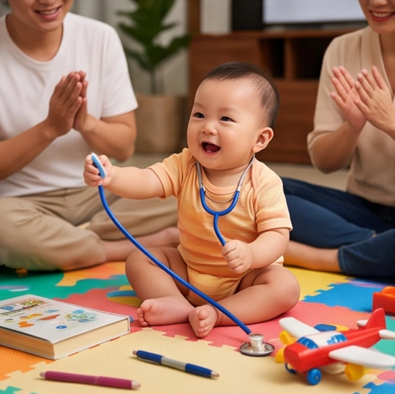 Văn khấn cúng thôi nôi chuẩn nhất: Mâm lễ và trình tự nghi thức 10 Em bé 1 tuổi vô tư bốc món đồ chơi yêu thích trên mâm bốc đồ trong tiếng vỗ tay của gia đình