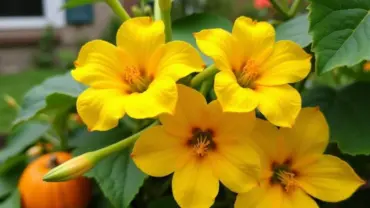 Giấc mơ thấy bí đỏ nở hoa trong vườn nhà