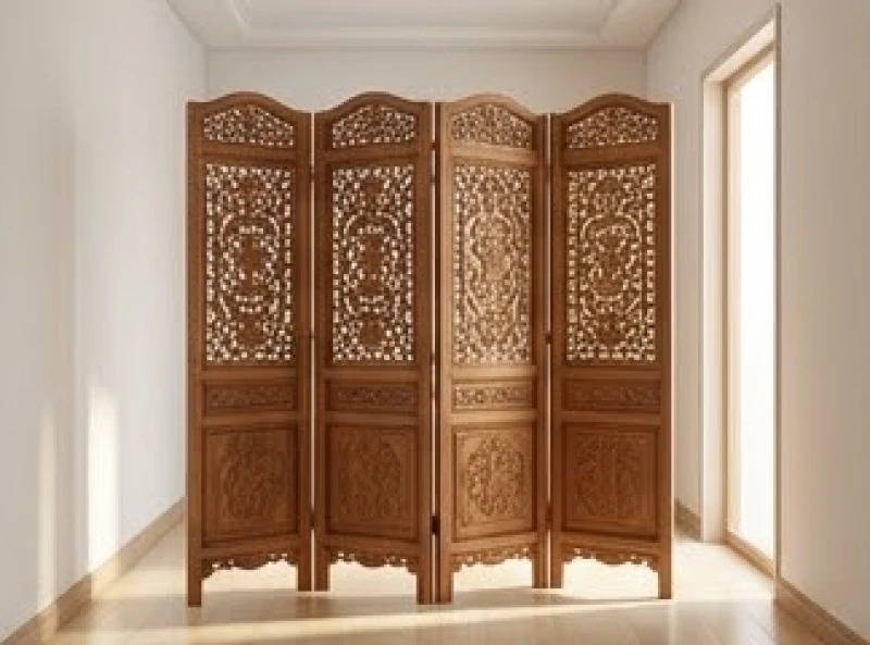Tuổi Tỵ mệnh gì? Bảng tra ngũ hành và cung phi nam nữ 5 Bức bình phong gỗ điêu khắc đặt trước cửa chính để hóa giải sát khí