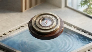 Bảng phân tích la bàn phong thủy định hướng không gian sống và màu sắc hợp mệnh cho người tuổi bính tý