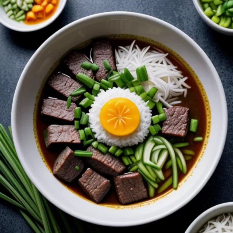 Bò kho sả nghệ hoàn thành