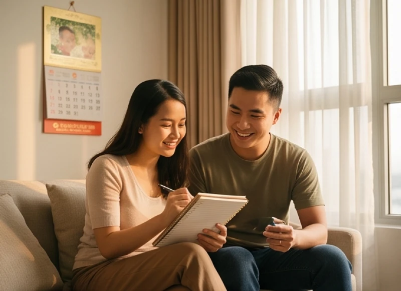 Bố mẹ đang tra cứu tuổi thân sinh con tháng nào tốt để chuẩn bị cho kế hoạch thai kỳ hoàn hảo