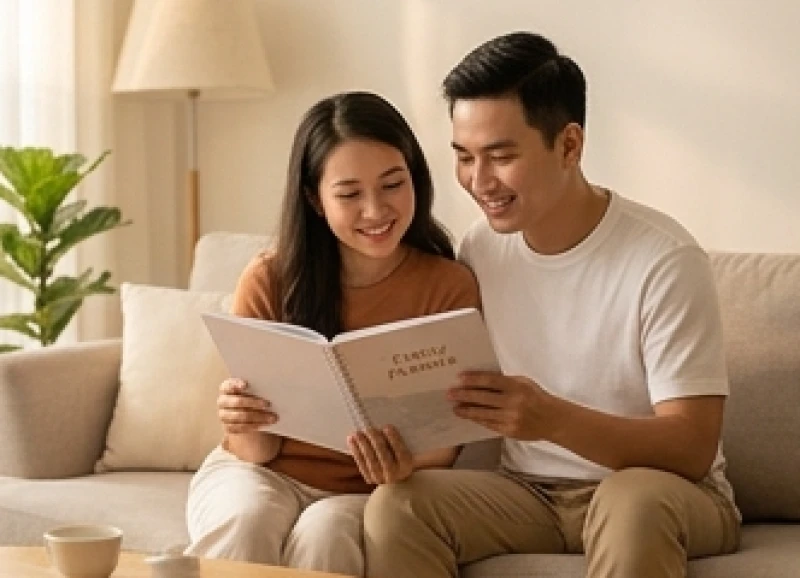 Cặp vợ chồng tuổi Tý hạnh phúc lên kế hoạch đón em bé chào đời