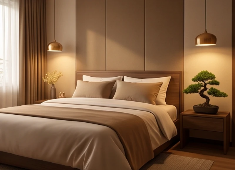 Tuổi Tỵ khắc tuổi nào: đối chiếu Ngũ hành và cách hóa giải 7 Không gian phòng ngủ được bài trí cân bằng âm dương giúp tăng cường sinh khí cho vợ chồng