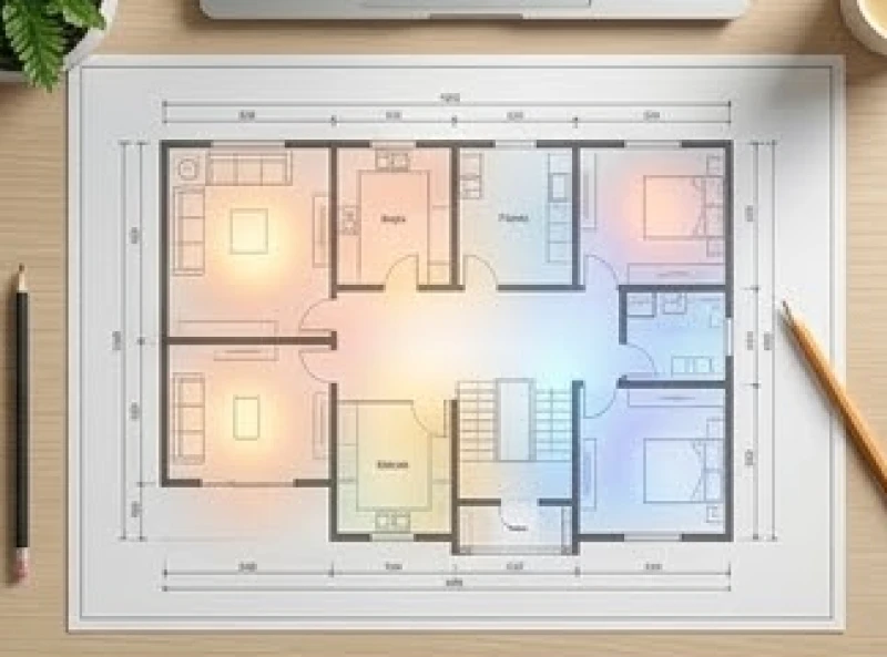 Nhâm Dần 1962 Hợp Hướng Nào: Tra Cứu Nam Nữ & Cách Hóa Giải 3 Sơ đồ mặt bằng nhà ở được phân chia các phương vị cát hung rõ ràng theo cung phi gia chủ