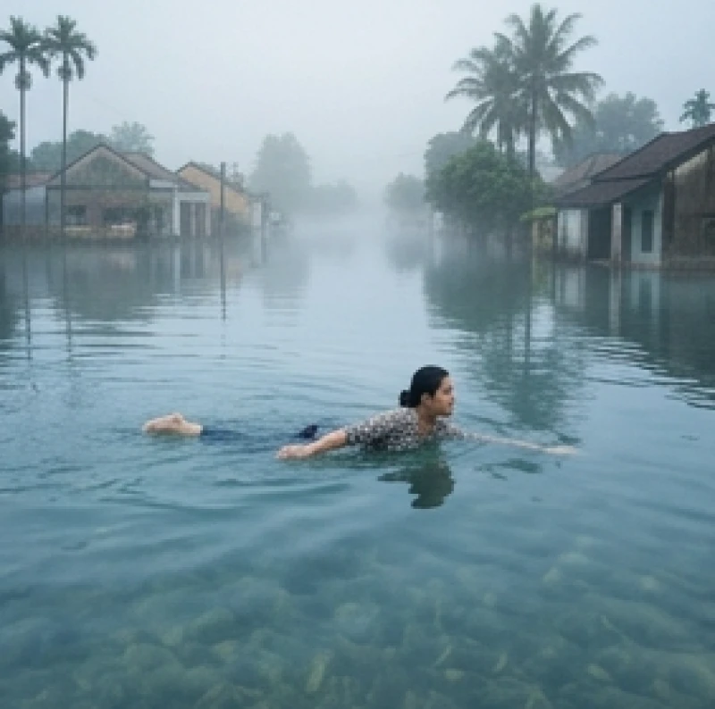 Mơ thấy bơi trong nước lũ: Điềm báo tâm linh & bảng tra con số 3 Bơi lội thong dong giữa dòng nước lũ trong xanh mát mẻ báo hiệu những khó khăn bế tắc đã được gột rửa