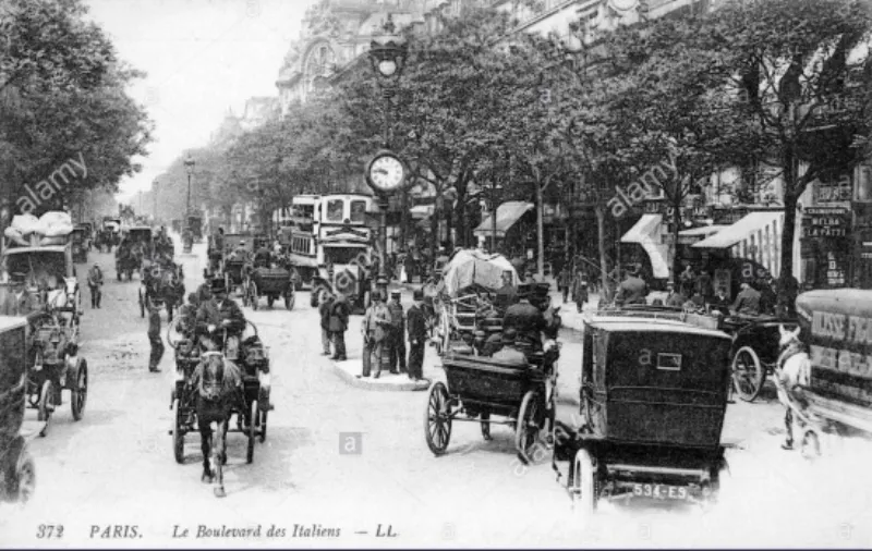 boulevard des italiens paris c 1900 street view ergdh81 7c1c3b06