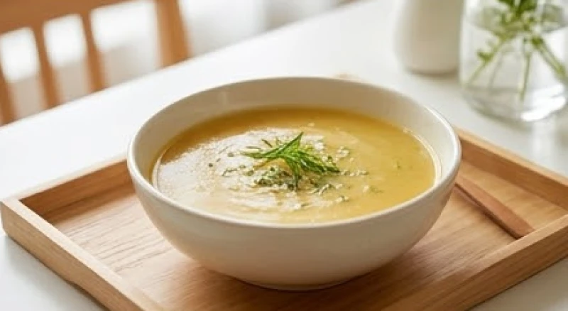 Tử vi trọn đời tuổi Canh Thìn 1940 nữ mạng: dưỡng sinh gia đạo 3 Chén súp ấm nóng và dễ tiêu hóa được chuẩn bị chu đáo để bồi bổ sức khỏe cho cụ bà tuổi Canh Thìn