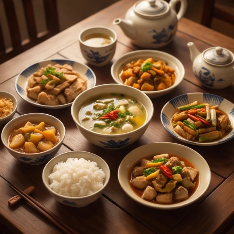 Mơ thấy anh trai đã mất: Điềm báo tâm linh & hướng dẫn cầu an 7 Mâm cơm gia đình ấm cúng với món ăn truyền thống, giúp gắn kết tình cảm và tưởng nhớ những trụ cột gia đình đã khuất