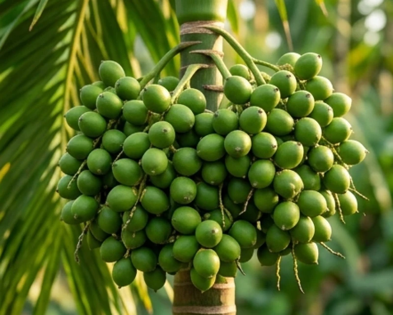 Mơ thấy buồng cau: Giải mã điềm báo gia đạo và con số may mắn 1 Buồng cau xanh đầy đặn và tươi tốt tượng trưng cho những điềm báo tốt lành trong công việc và tình duyên